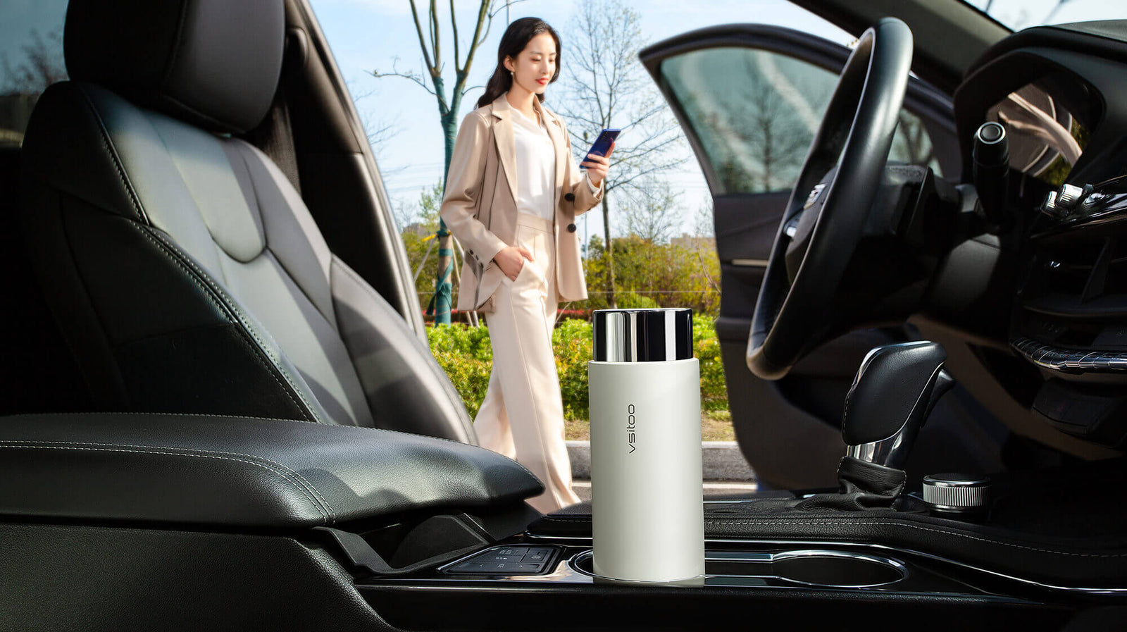 VSITOO H1 SMART CAR HEATING BOTTLE