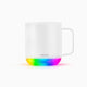 Vsitoo White S6 Plus smart mug, self warming mug with 12oz of mug sizes, having self heating coffee function.