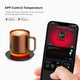 The copper vsitoo s6 plus heated mug, with 12oz coffee mug sizes, and it can self heating coffe by using Vsitoo App on your phone.