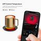 The gold vsitoo s6 plus heated mug, with 12oz coffee mug sizes, and it can self heating coffe by using Vsitoo App on your phone.