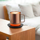 Vsitoo S6 plus smart mug, battery powered coffee mug for copper color, which is a good heating mug for coffee lovers.