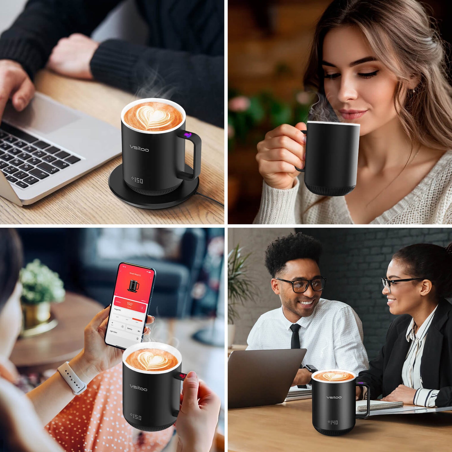 VSITOO AI Self-Heated Coffee Mug-S3 VSITOO