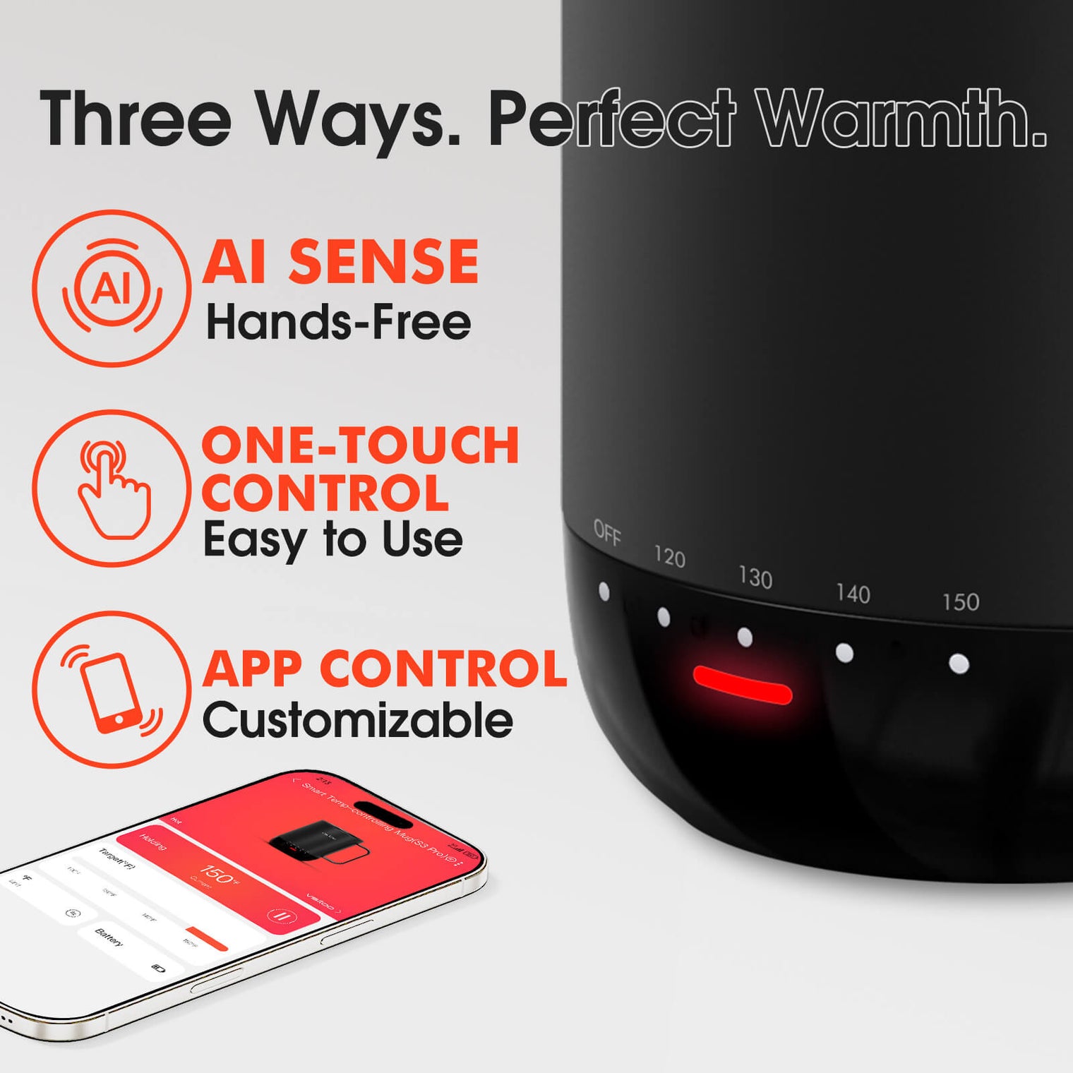 VSITOO AI Self-Heated Coffee Mug-S3 Pro VSITOO