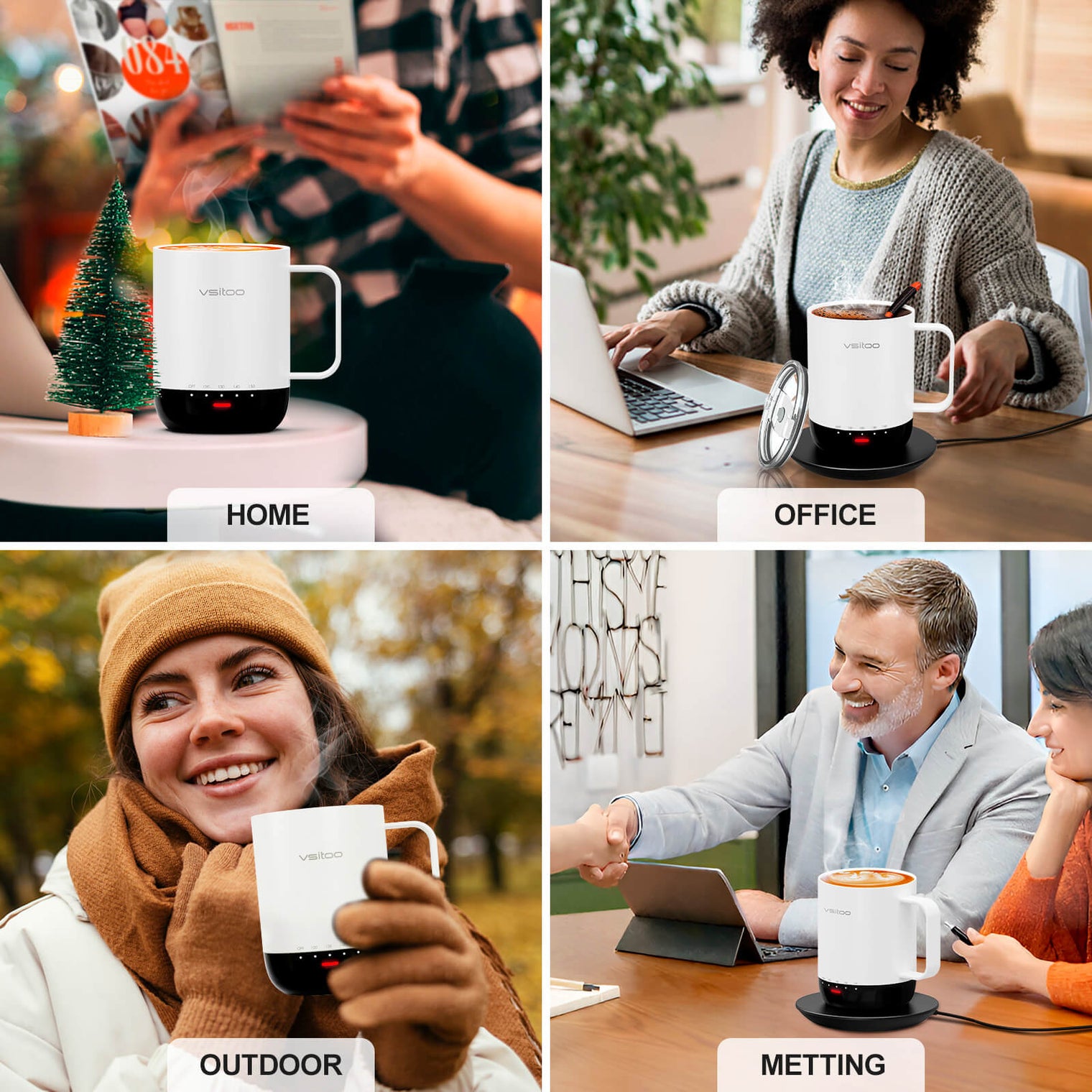 VSITOO AI Self-Heated Coffee Mug-S3 Pro VSITOO