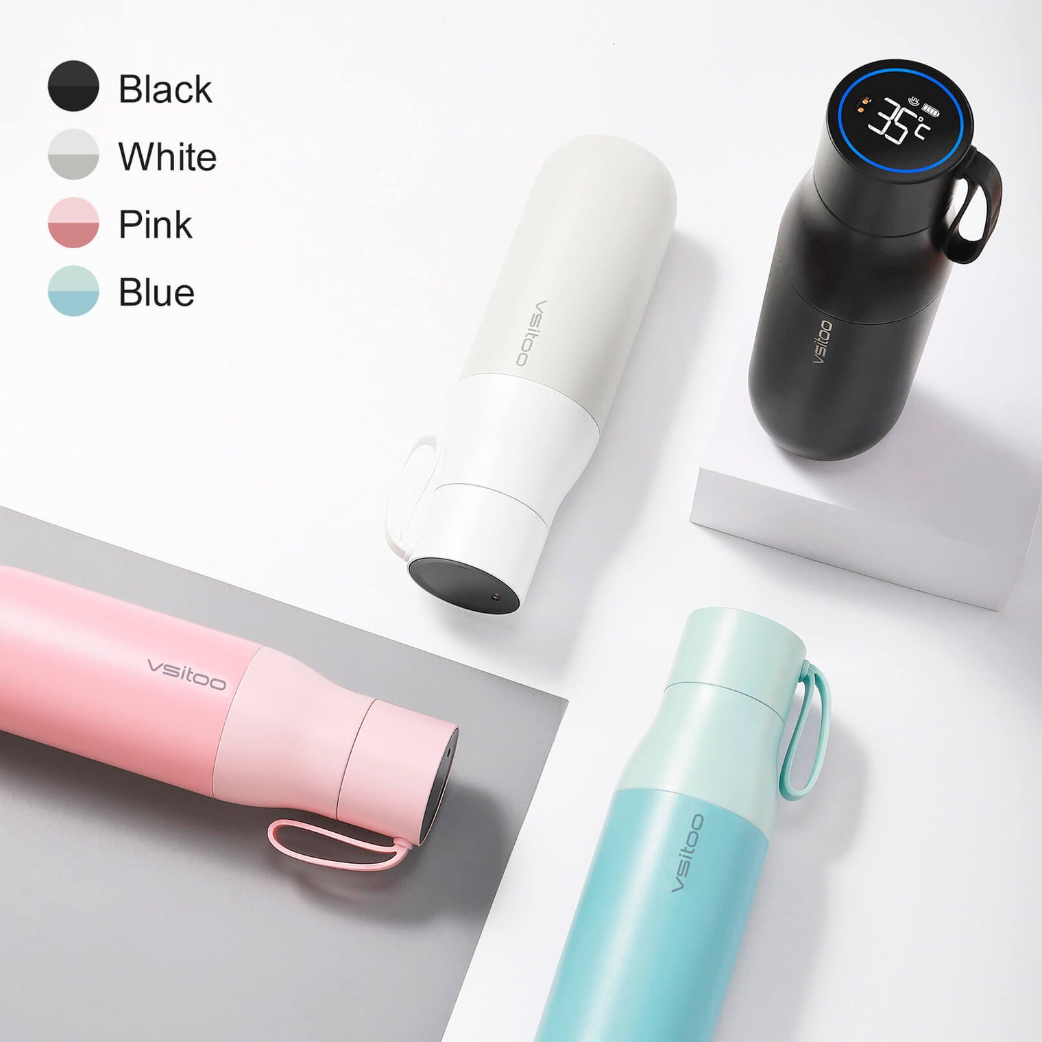 VSITOO AI Self-Cleaning Water Bottle-S1 Pro VSITOO