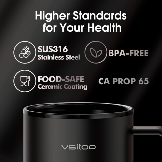 VSITOO AI Self-Heated Coffee Mug-S3 Plus VSITOO