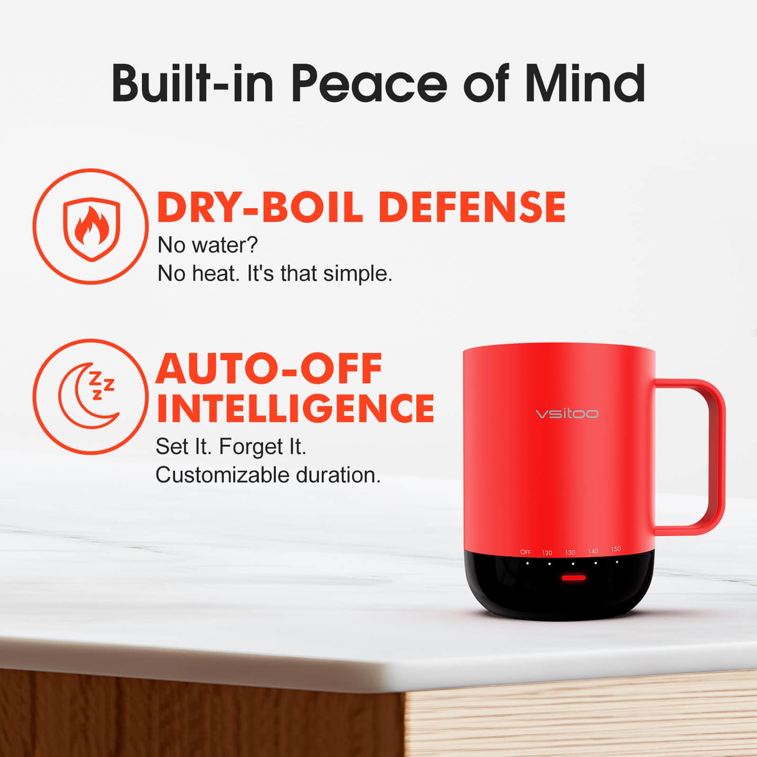 VSITOO AI Self-Heated Coffee Mug-S3 Pro VSITOO