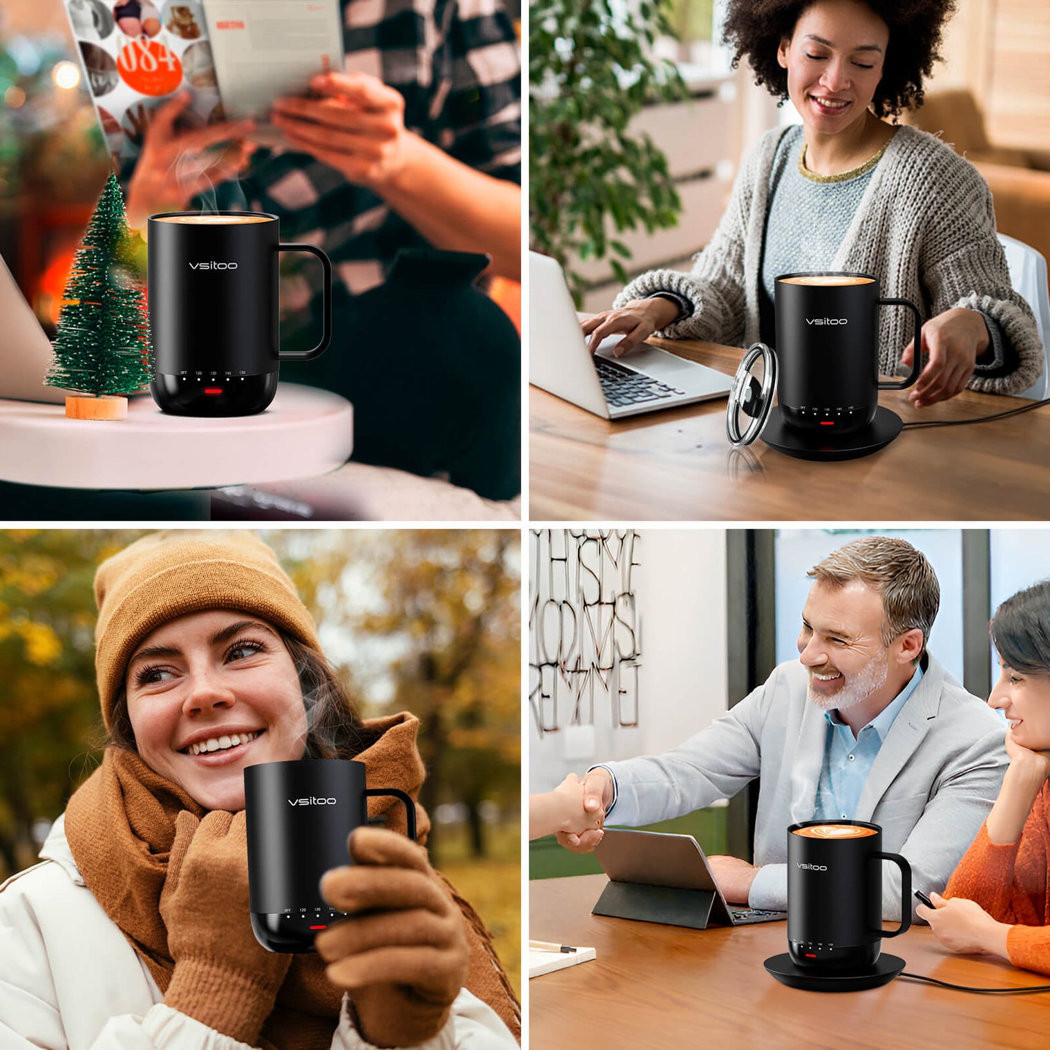 VSITOO AI Self-Heated Coffee Mug-S3 Pro VSITOO