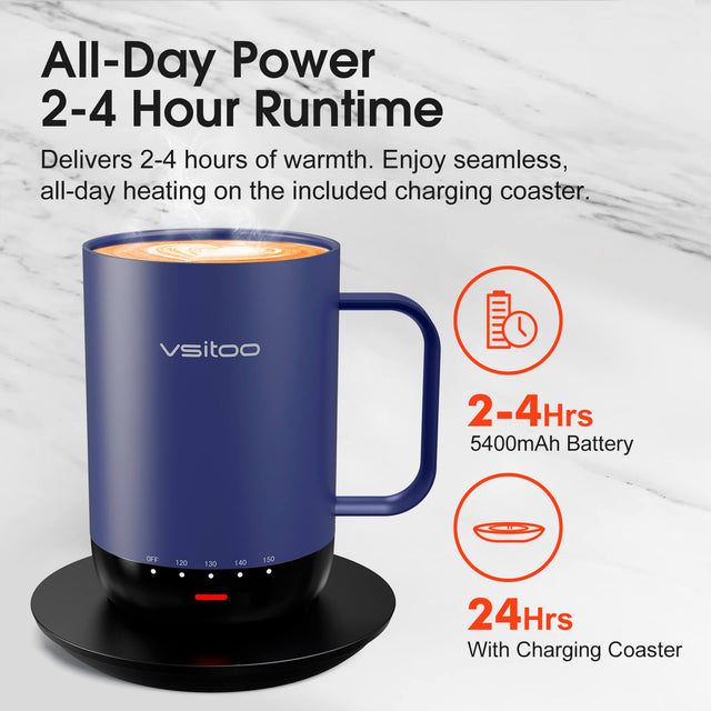 VSITOO AI Self-Heated Coffee Mug-S3 Pro VSITOO