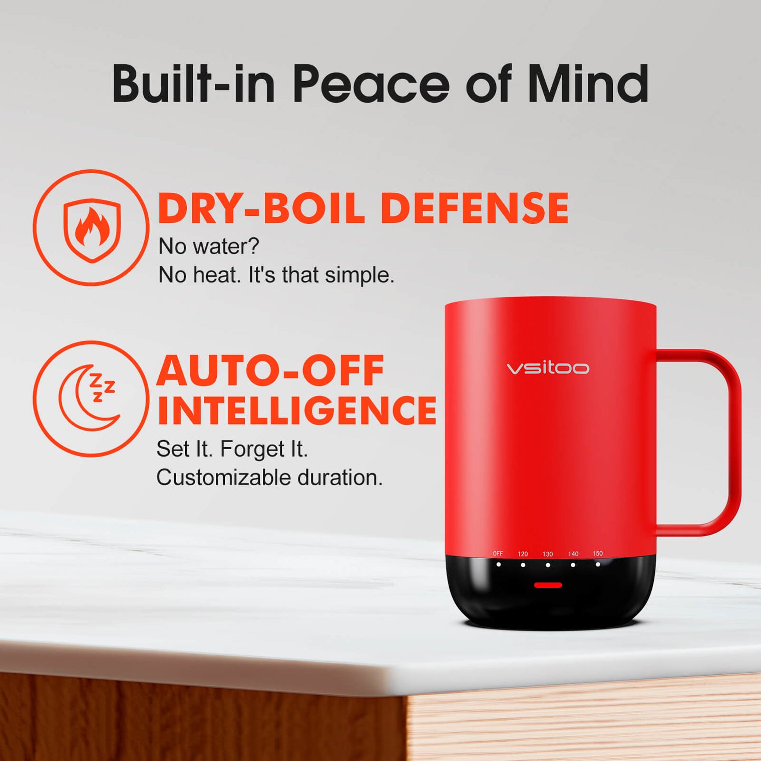 VSITOO AI Self-Heated Coffee Mug-S3 Pro VSITOO