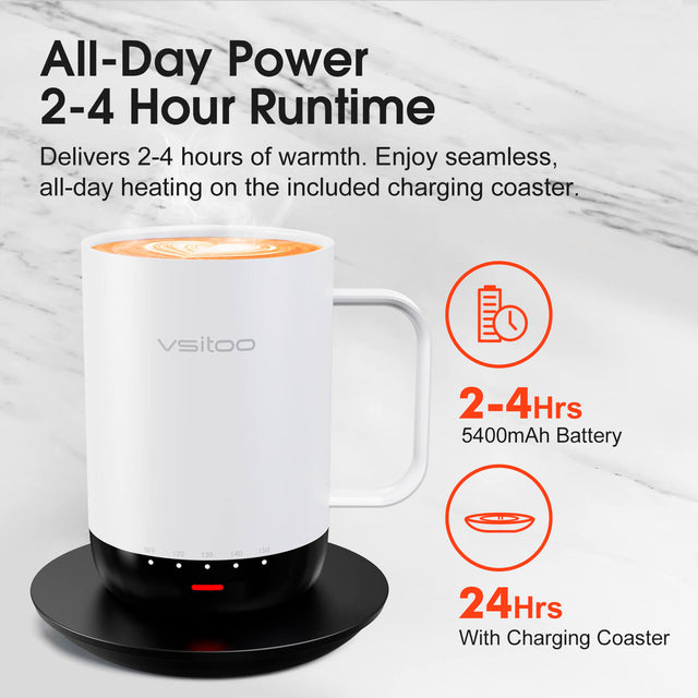 VSITOO AI Self-Heated Coffee Mug-S3 Pro VSITOO