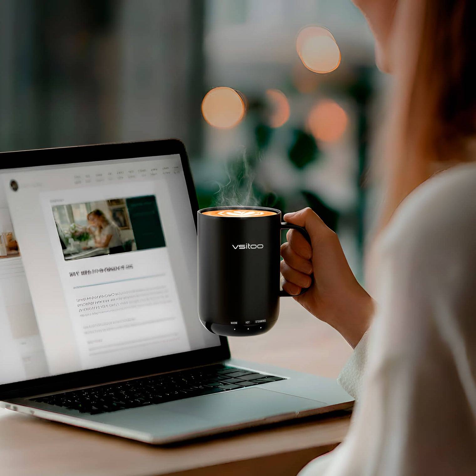 VSITOO AI Self-Heated Coffee Mug-S3 Ultra VSITOO