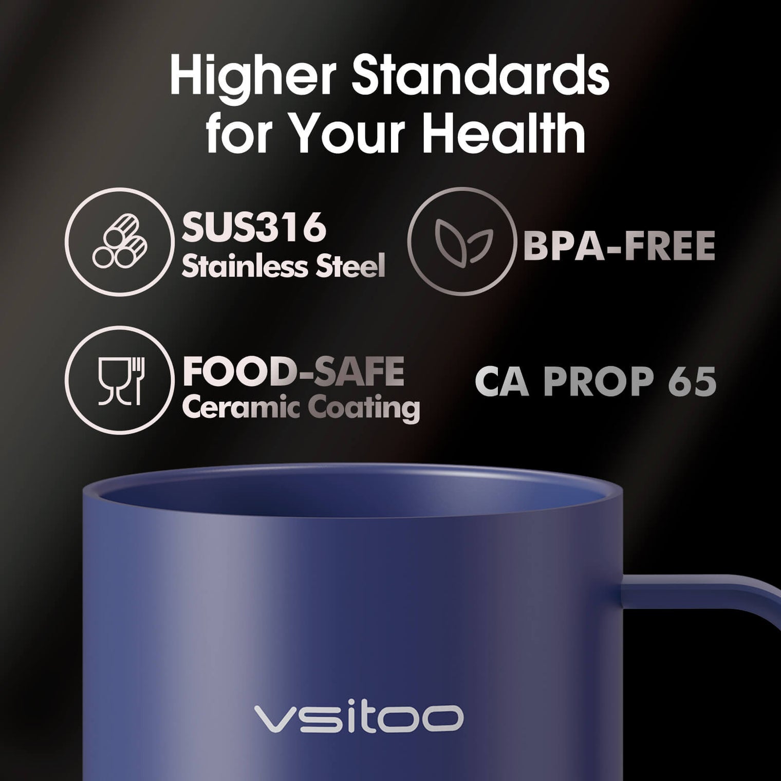 VSITOO AI Self-Heated Coffee Mug-S3 Ultra VSITOO