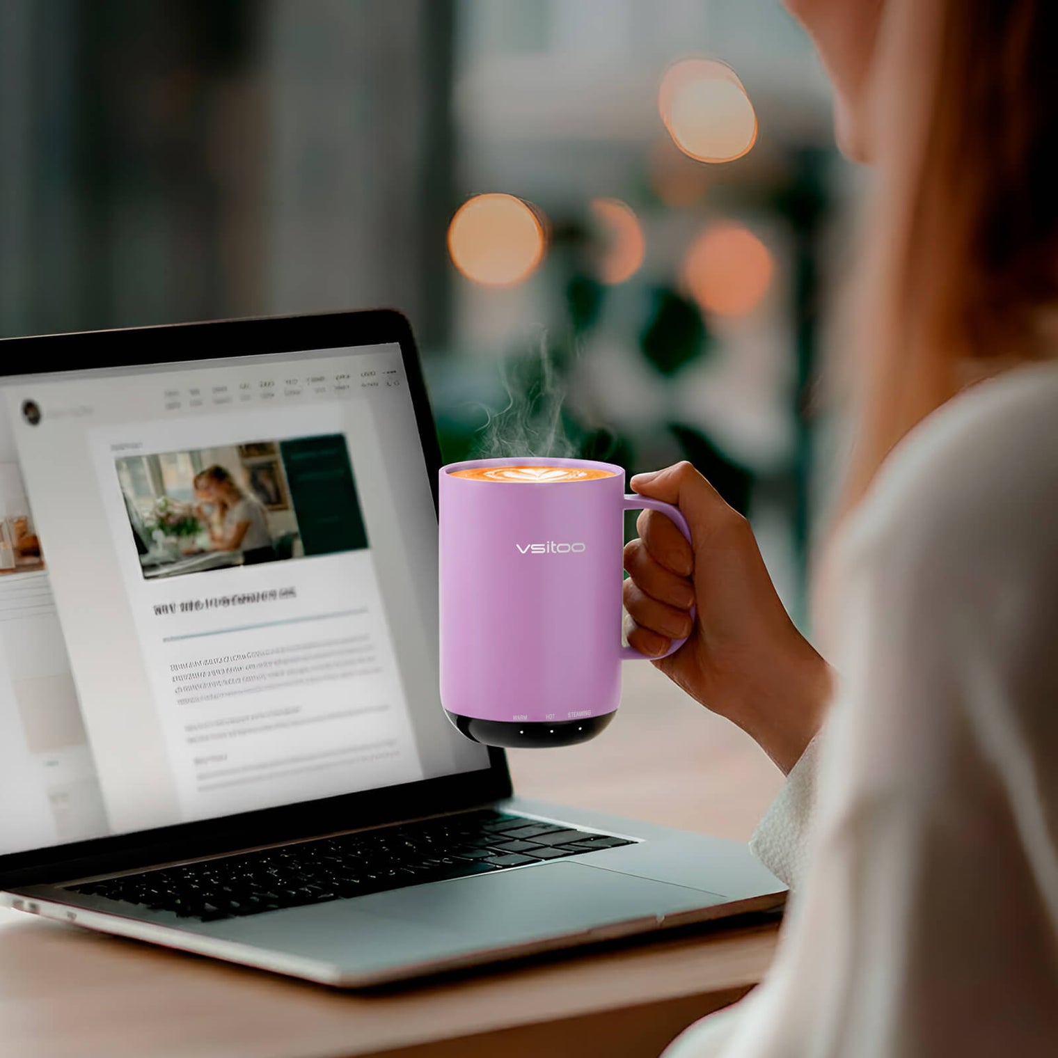 VSITOO AI Self-Heated Coffee Mug-S3 Ultra VSITOO