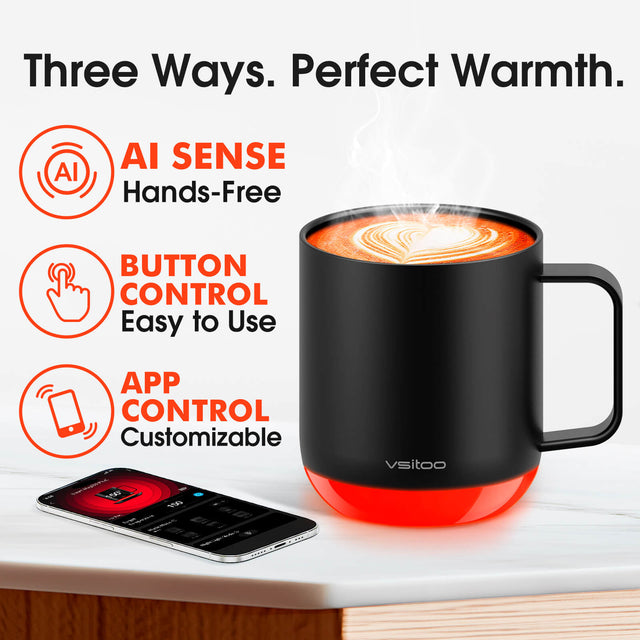 VSITOO AI Self-Heated Coffee Mug-S6 Plus VSITOO