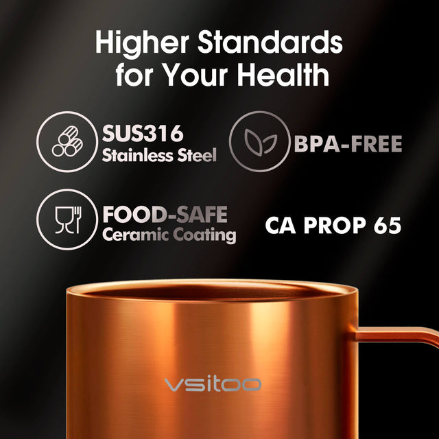 VSITOO AI Self-Heated Coffee Mug-S6 Plus VSITOO
