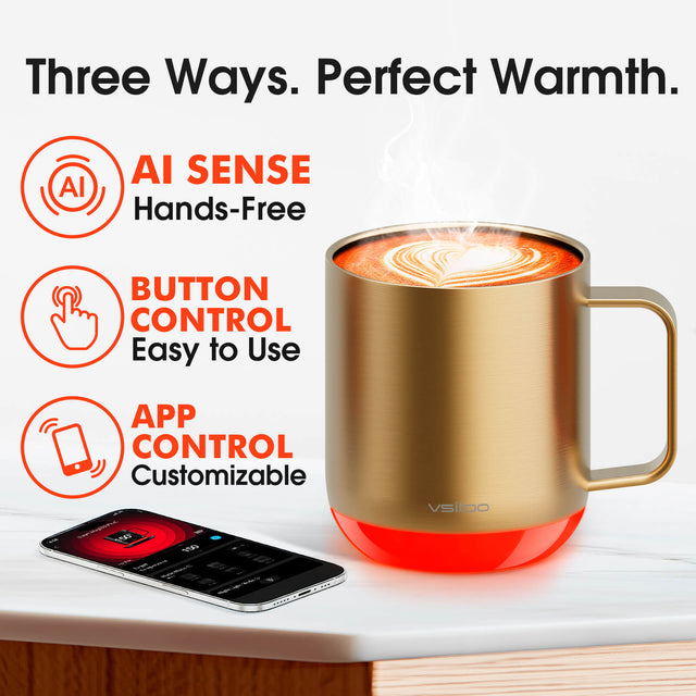 VSITOO AI Self-Heated Coffee Mug-S6 Plus VSITOO