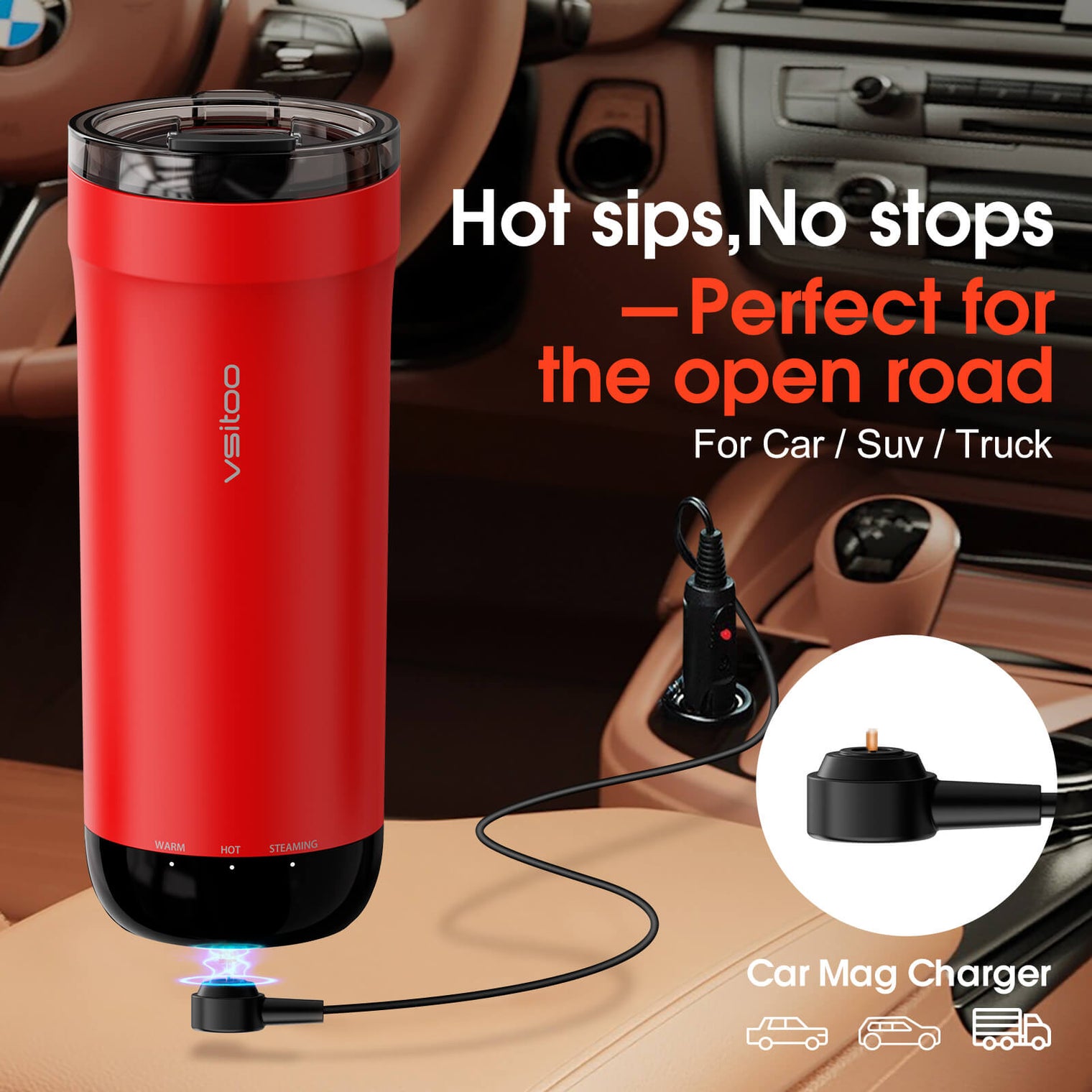 VSITOO AI Self-Heated Coffee  Travel Mug-S5 VSITOO