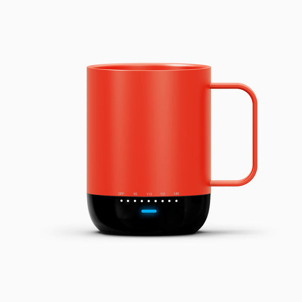 Vsitoo s3 pro smart mug, which is the self warming mug, the mug sizes is 14 oz, with red color.